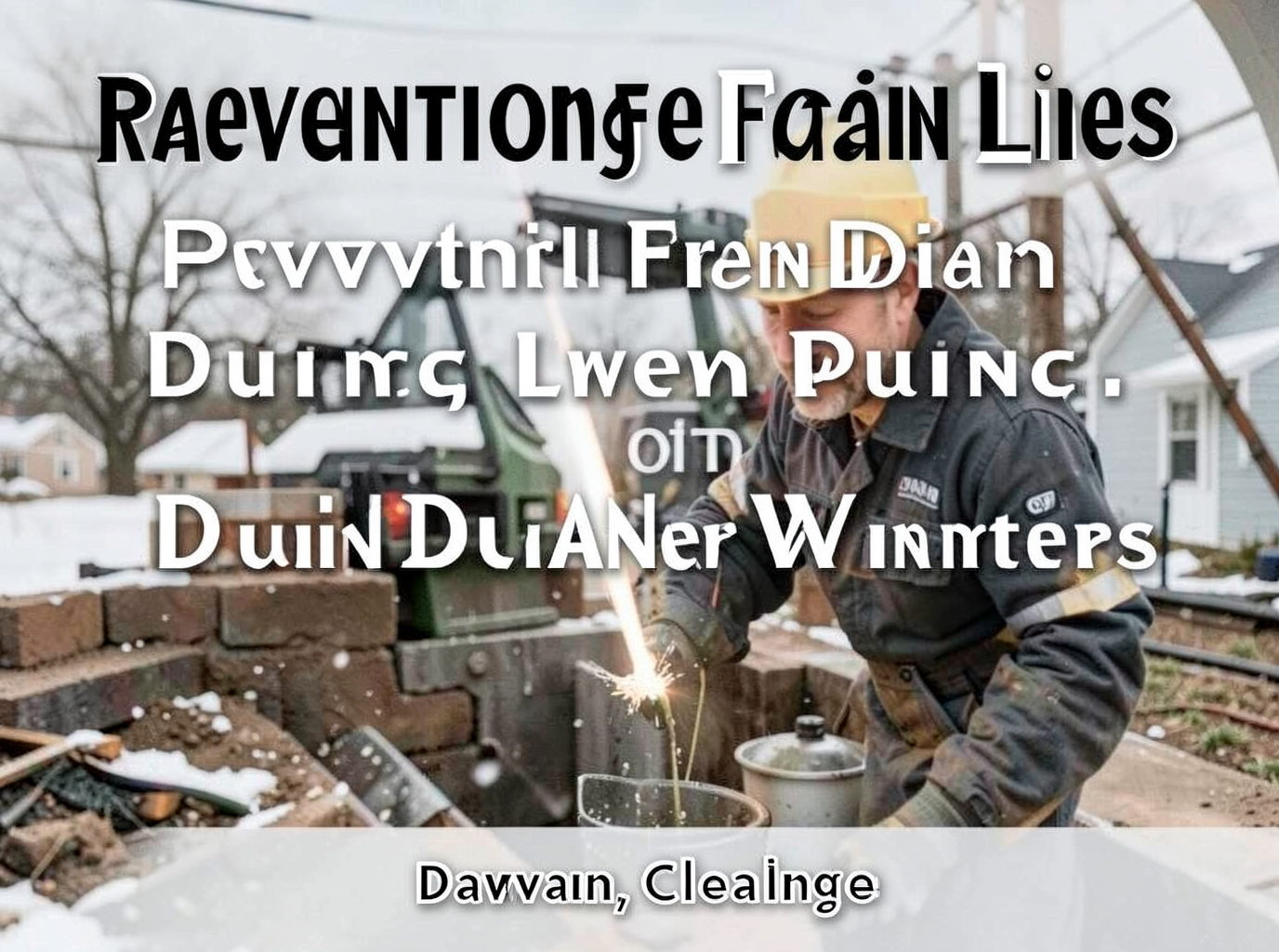 Preventing Frozen Drain Lines During Davenport Winters