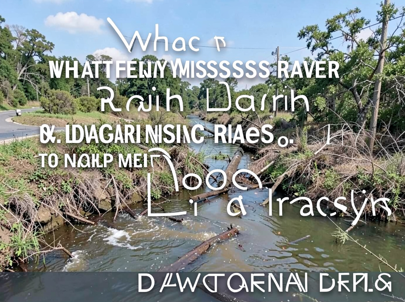 What Heavy Mississippi River Rain Does To Local Drains